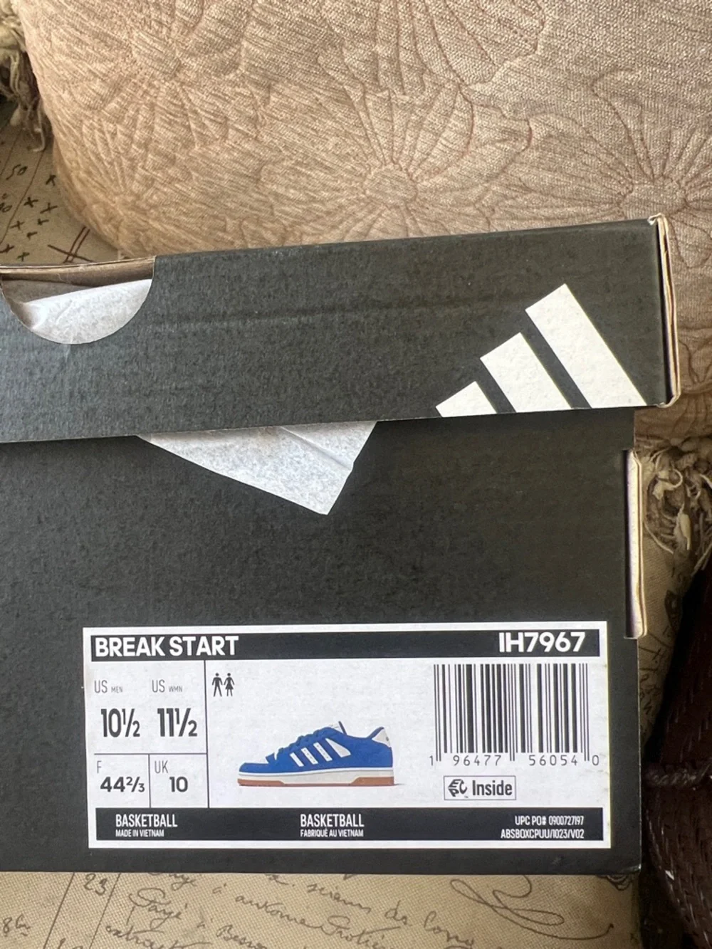 adidas Breakstart Basketball Shoes New In Box - Picture 5 of 7